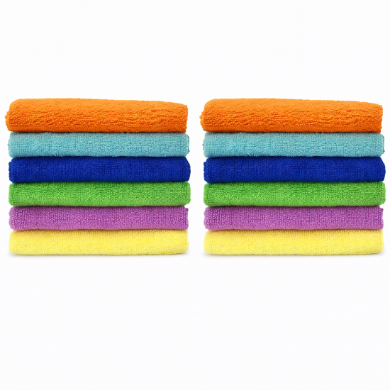 Picture of Microfiber Towels 40×40 cm – Pack of 12 – Model 404012