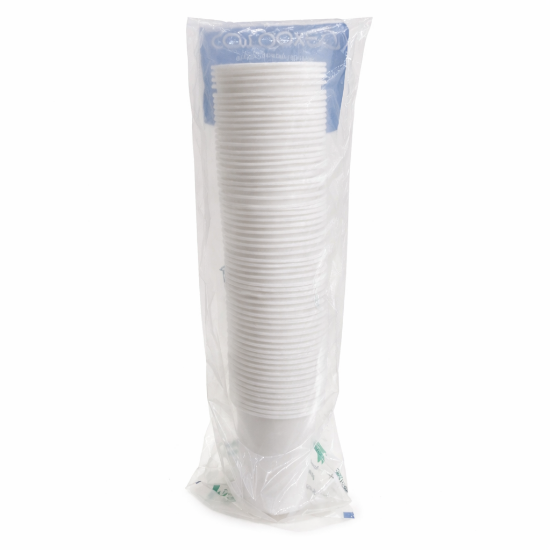 Picture of Dixo Plastic Water Cups – White | 50 Pieces