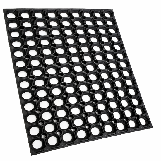 Picture of Perforated Rubber Mat – Size 60×40 cm | Pack of 20