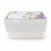 Picture of Right Clear Plastic Food Containers 500 ml – 11 Pieces – Model 22-305