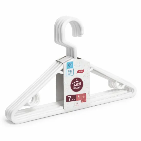 Picture of Rite White Clothes Hangers –7 Pieces (Model 8481)