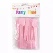Picture of Pink Plastic Party Spoons – Model 4519